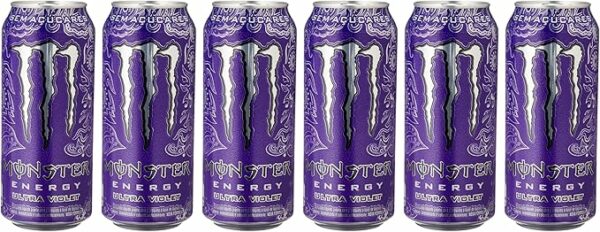 Pack de Monster Ultra Violet LT 473ml - Unidade 6 unidades