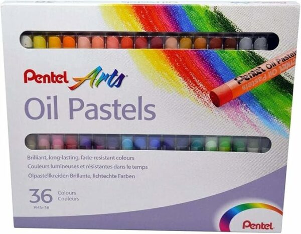 Pentel Giz Pastel Oleoso 36 Cores PHN-36