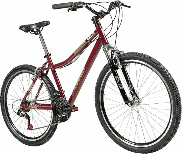 Bicicleta Aro 26 Caloi Rouge Vinho